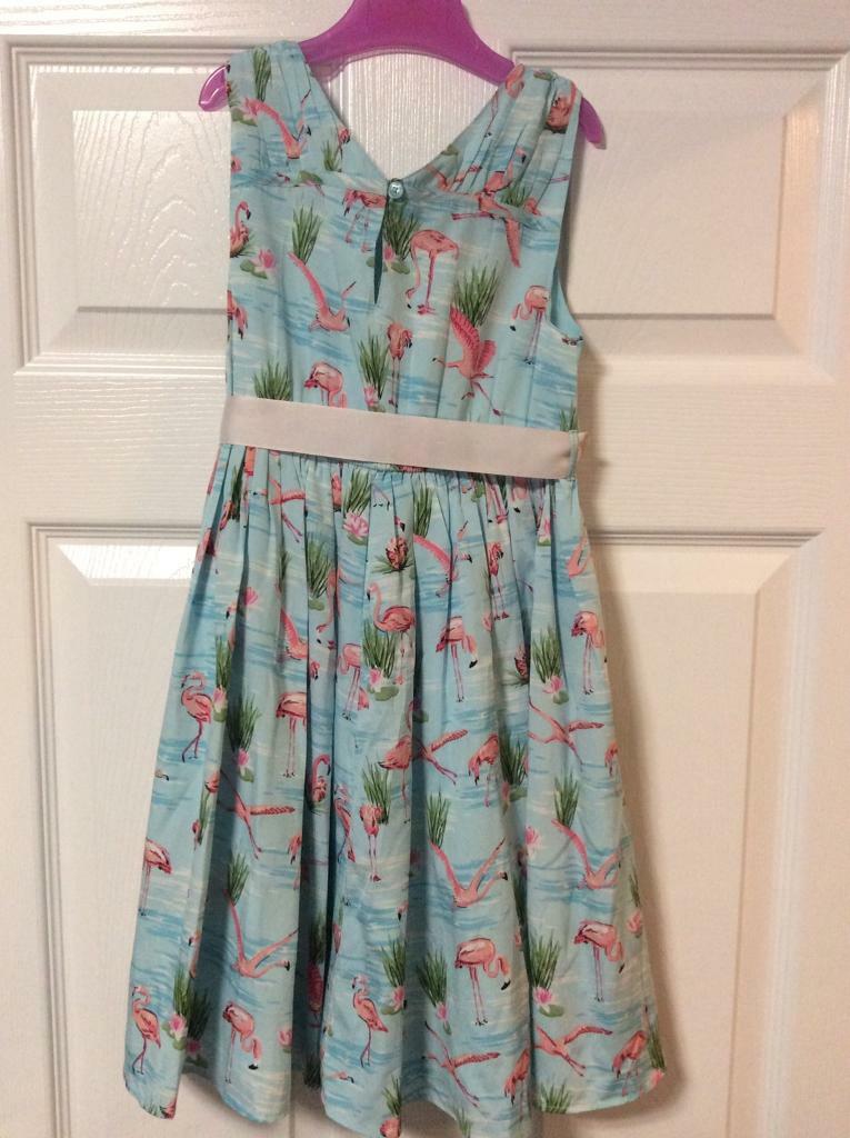 monsoon flamingo dress